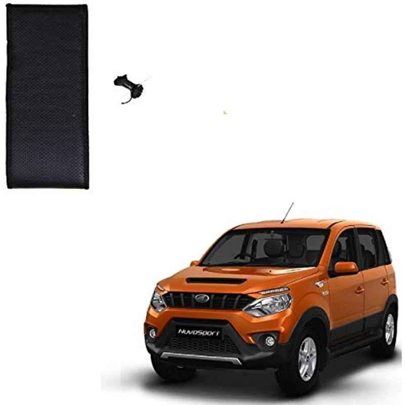 Kozdiko Faux Leather Black Stitchable Steering Wheel Cover for Mahindra Nuvo Sport
