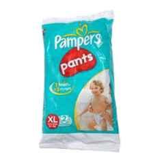 Pampers 2 Pcs Extra Large Baby Pant Style Diaper (Pack of 45)