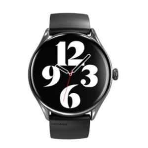 Compaq Balance 1.2 inch Black Bluetooth Calling Circular Q Smart Watch, CQ50TB