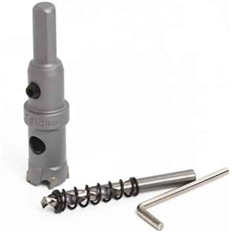 VTOOLS 18mm Tungsten Carbide TCT Hole Saw Cutter with Pilot Drill Bit & Allen Wrench, VT3111