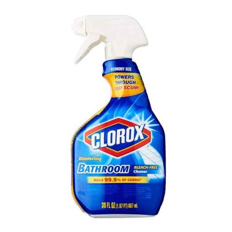 Clorox 887ml Disinfecting Bathroom Bleach Free Cleaner