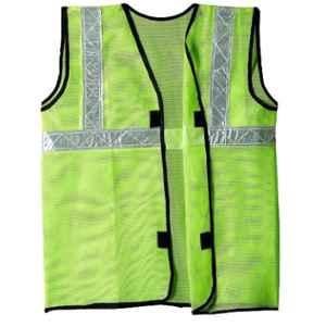 RPES Green Polyester Safety Jacket with 2 inch Reflective Tape