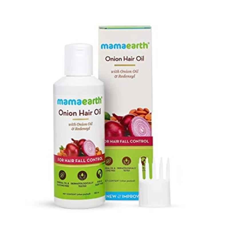 Mamaearth 150ml Onion Hair Fall Control Oil, MAE2050