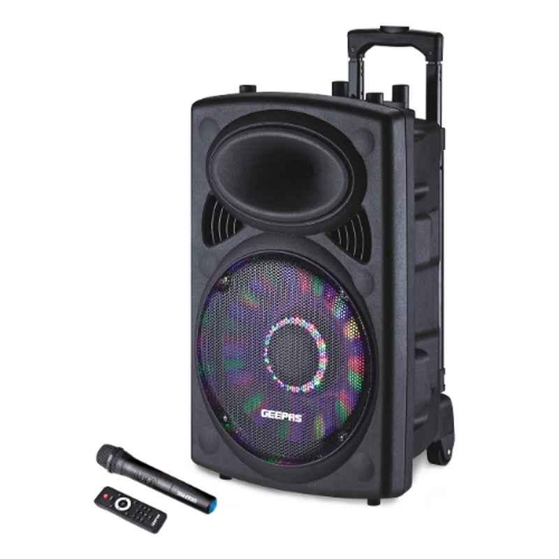 Geepas 40000W 12 inch Trolley Bluetooth Speaker, GMS8519