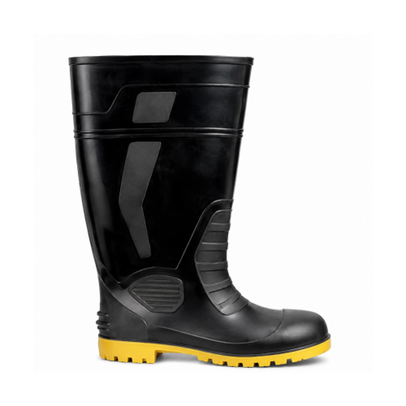 Fortune Atlantic 15 Inch Safety Work Gumboots, Size: 8 (Pack of 5)