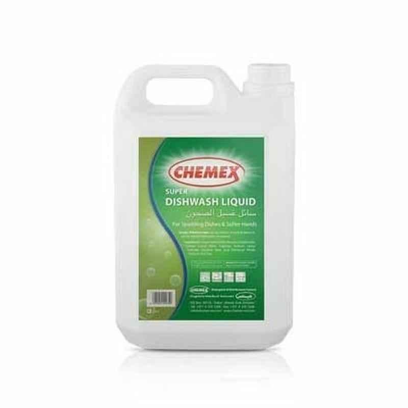 Chemex Dish Wash Super Liquid Cleaner, 1 L, 12 Pcs/Pack