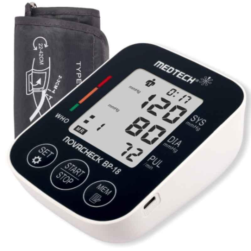 Medtech BP18 Portable Automatic Digital Blood Pressure Monitor with Type-C