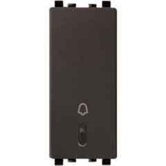Schneider Electric Zencelo 6A 1 Module White Full Flat Bell Push with Indicator, IN8405 (Pack of 10)
