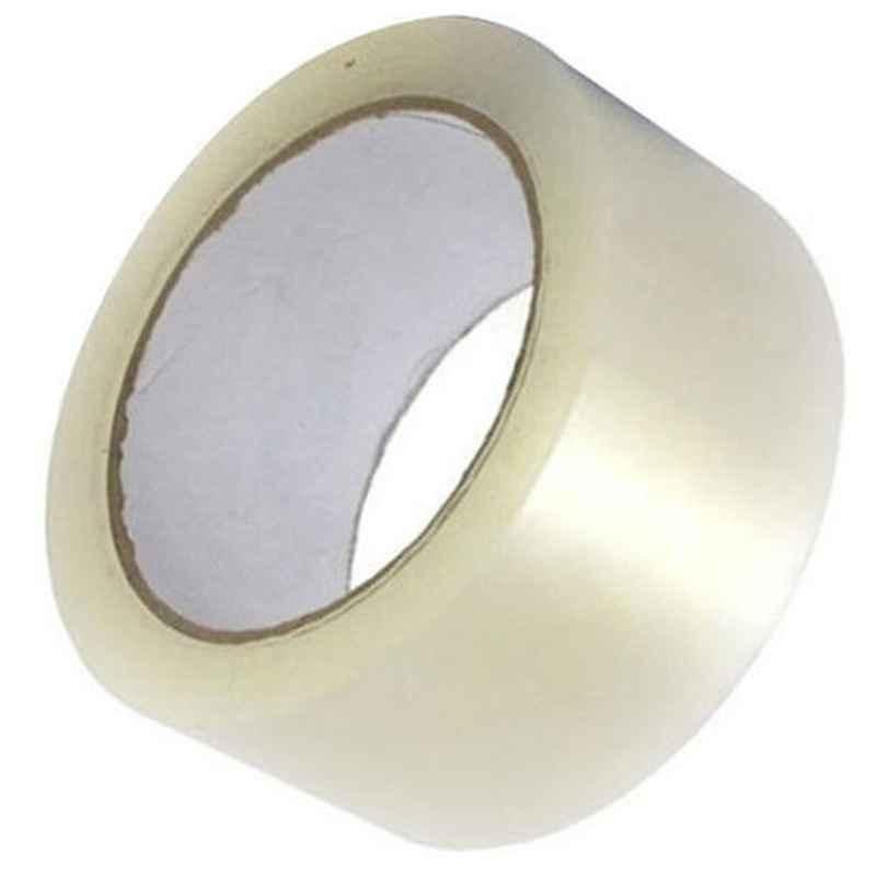 Apac Solvent Based BOPP Tape, 55 Micron, 48 mmx50 Yards, Clear, 12 Rolls/Pack