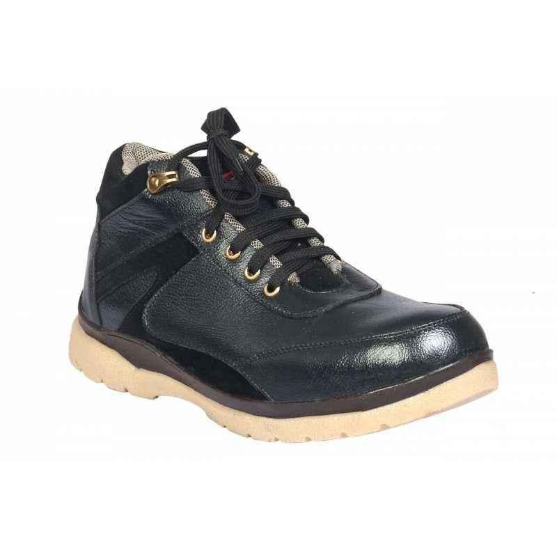 Jk Steel JKPA013BLK Steel Toe Safety Shoes, Size: 8