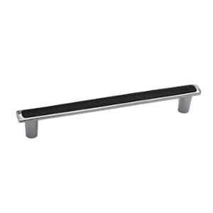 RAB 160mm Zinc Black Chrome Finish Drawer Pull Handle, SP-036 (Pack of 2)