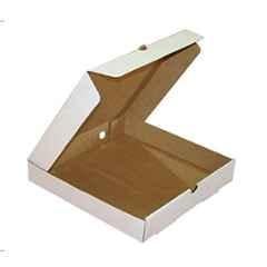 MM WILL CARE 20x5x5cm 3 Ply White Paper Pizza Box, MMWILL1630, (Pack of 50)