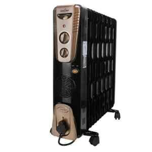 Kenstar 2900W Black & Gold 13 Fins Oil Filled Radiator with PTC Fan Heater