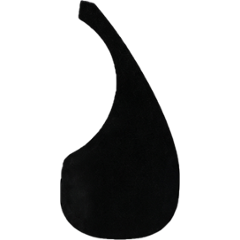 Techno Paper Black Guitar Pickguard for Acoustic & Electric Guitar, RJ-GPG-95