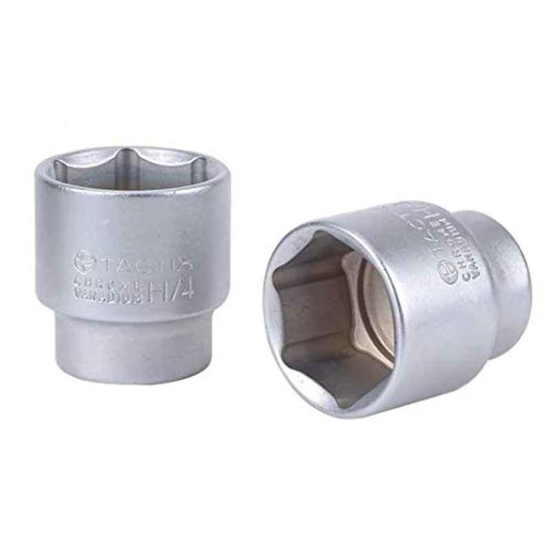 Tactix 1/2 inch 19mm 6PT Chrome Vanadium Steel DR Socket