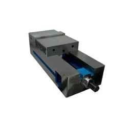 Keytechno 6 inch Steel Cast Silver Compact Lock Down Jaw Machine Vice, CLDV 6
