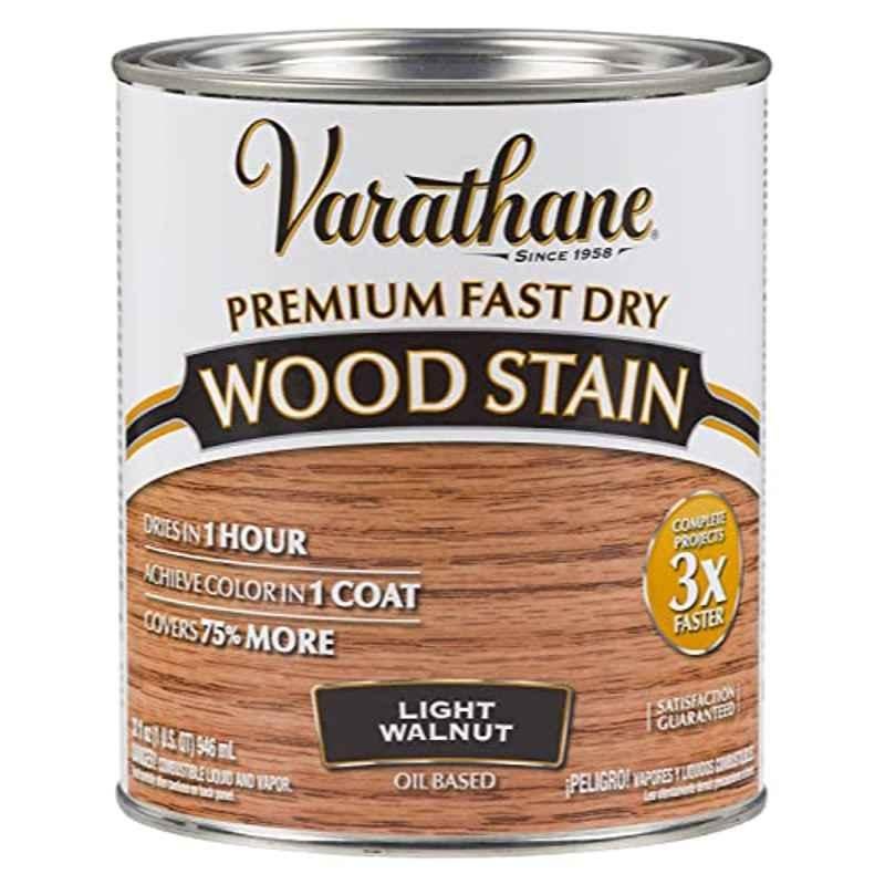 Rust-Oleum Varathane 32 Fluid Ounces Light Walnut 262015 Fast Dry Wood Stain