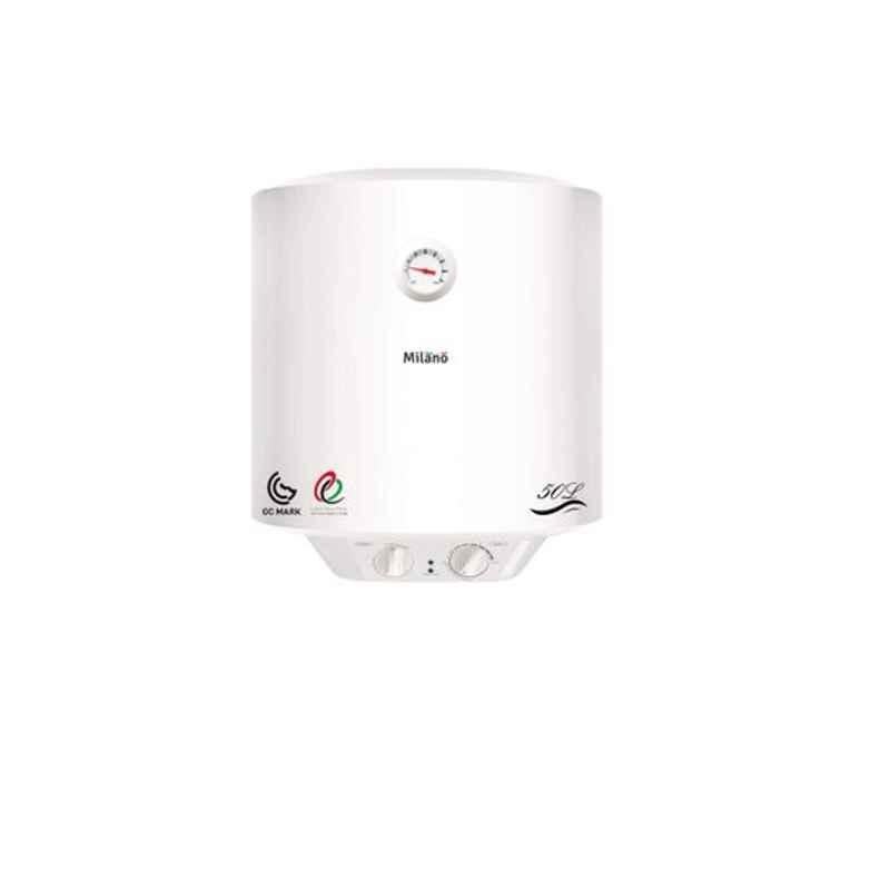 Milano 50L 450x558mm White Vertical Electric Water Heater