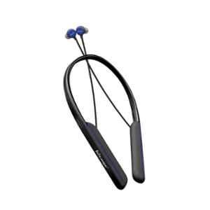 Hitage Blue Wireless Bluetooth Neckband Earphone with 82hr Music Time, NBT-6586+