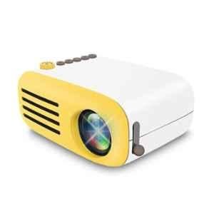 Tonzo  2000lm 1280x720p Yellow Mini LED Projector for Home Theater with 1 Year Warranty