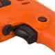 Black+Decker 6.5mm 400W VSR Orange Rotary Drill, BD65RD-IN