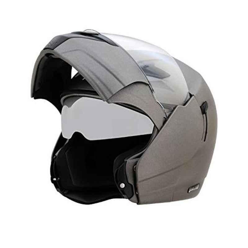 Vega Boolean Medium Size Dull Anthracite Flip up Helmet
