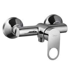 Jaquar Ornamix Prime Graphite Single Lever Shower Mixer with Leg & Wall Flange, ORP-GRF-10149PM