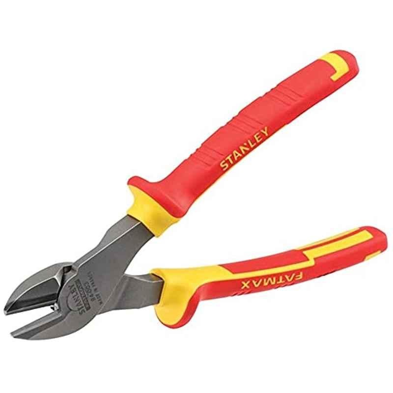 Stanley 0-84-004 200mm Red & Yellow Diagonal Cutting Plier