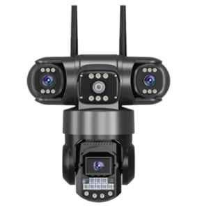 Power Pixel PP12G 12MP 6K Ultra HD PT 4G Sim Camera with Night Vision, Human Detect, Motion Detect, Two Way Audio, Alarm & Support 128GB SD Card