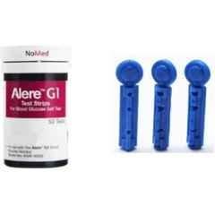 Alere Agm 50 Pcs Glucometer Strips Box