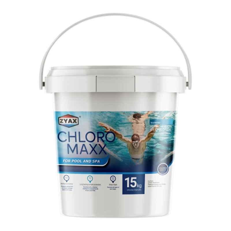 ZYAX NXP900015K Chloro Maxx 15kg Disinfectant Granules for Pool & Spa