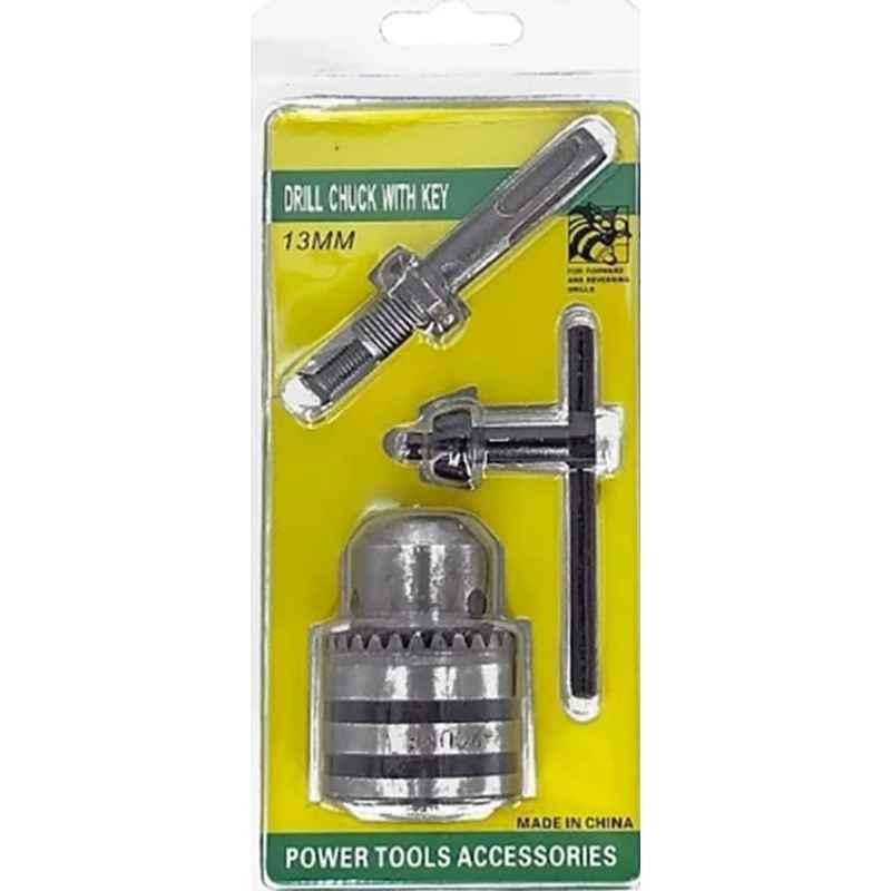 Abbasali 13mm Drill Chuck with Key & SDS Adaptor