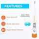 Smart Care SCT02 Metal White LCD Digital Thermometer, TM02 (Pack of 5)