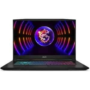 MSI B12VGK-672IN Katana 17 Black Gaming Laptop with Intel Core i7 12th Gen 12650H 16GB/1TB SSD/Windows 11 Home/NVIDIA GeForce RTX 4070 & 17.3 inch Display, 9S7-17L541-672