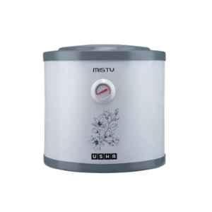 Usha Misty 10L 2000W 5 Star Grey Magnolia Storage Water Heater, 46871201057N