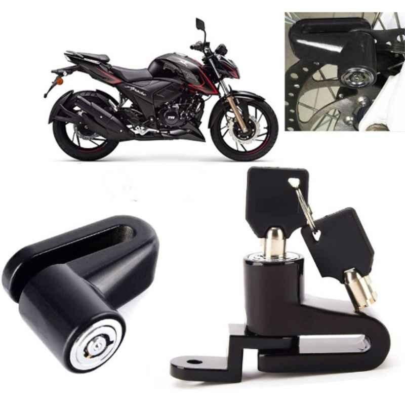 Auto Pearl Steel Heavy Duty Anti Theft Disc Brake Lock for Bonneville T100, Lock_626