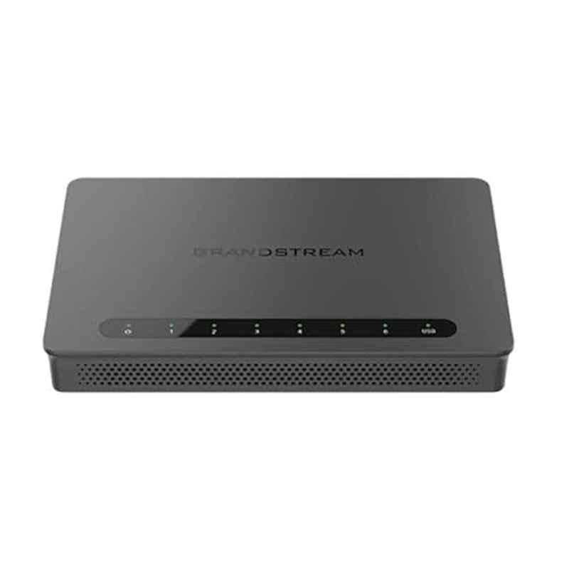 Grandstream 6 Port Dual PoE Output Ports Multi-WAN Wired Gigabit VPN Router, GWN7002
