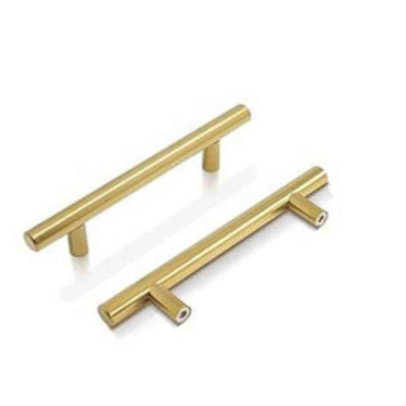 Villa 200mm Gold Zinc Alloy Cabinet Door & Pulls Drawer T-Handles (Pack of 10)