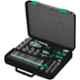 Wera 43Pcs 8100 SA/SC2 Metal Zyklop Speed Ratchet Socket Set, 05160785001
