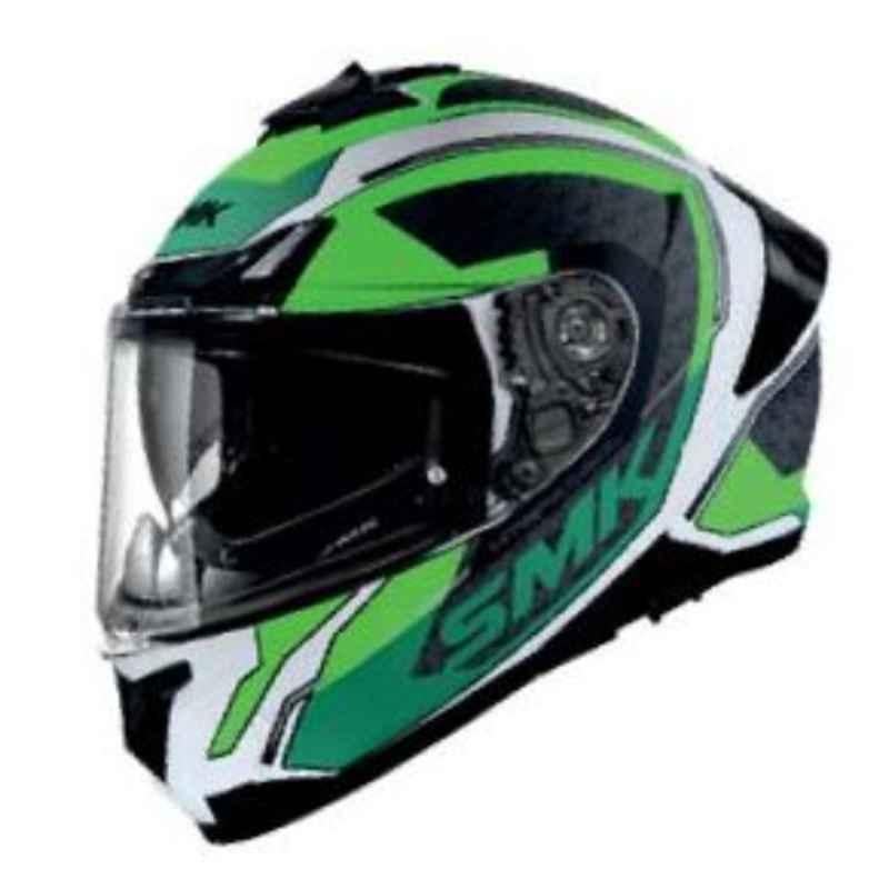 SMK Typhoon RD1 Multicolour Full Face Motorbike Helmet, GL186, Size: Medium