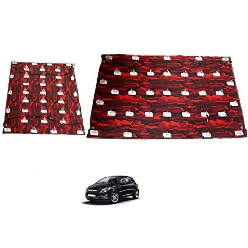 Kozdiko Car Roof & Bonnet Protection Cover Set from Dog & Monkey for Opel Corsa