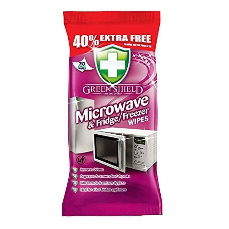 Greenshield OKN-7174 70Pcs Microwave, Fridge & Freezer Wipes Set, Size: Large