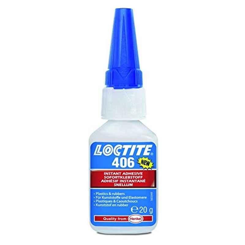Loctite 406 Fast Rubber And Plastic Bonding Adhesive-20G