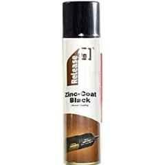 Aowbikes Release On Aerosol Galvanizing Silencer Matte Black Spray Paint 300 Ml (Used For Silencer)