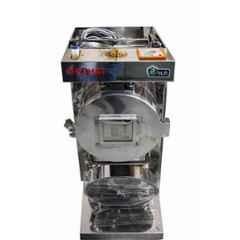 Ghoomar 2HP Stainless Steel Semi Automatic Commercial Flour Mill & Masala Grinder with MCB & Switch