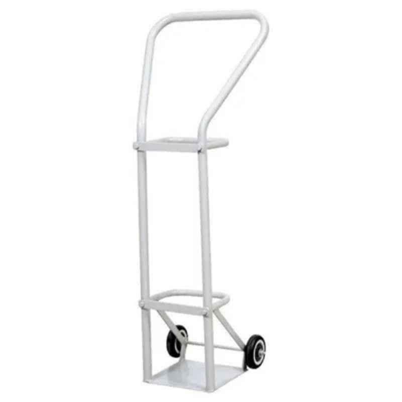 Yes Kay Mild Steel Epoxy Powder Coated Cylinder Trolley