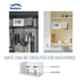 Gobbler GS200L Light Grey 12L Digital Electronic Safe Metal Locker Box with Double Deadlock