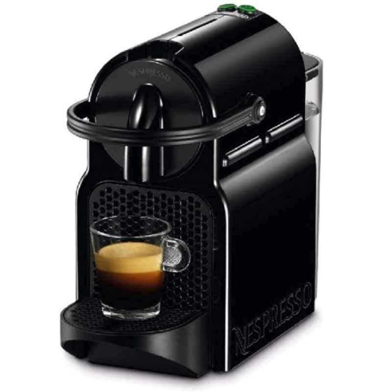 Nespresso Inissia D40 1260W 0.7L Black Coffee Machine, D40-ME-BK-NE