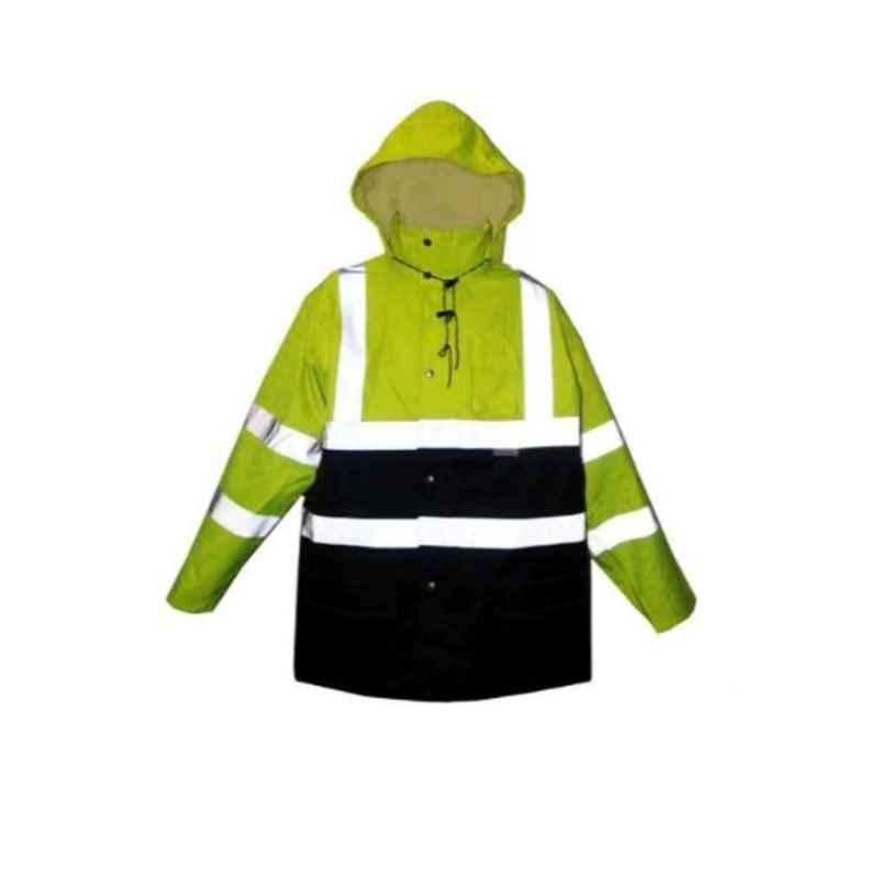 Inverno Yellow & Black 5 in 1 Winter Jacket, PJ/YEBL/L, Size: Large