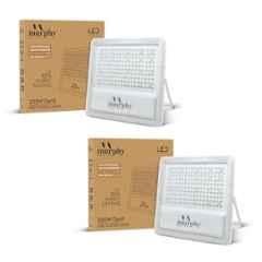 Murphy Optix 200W 6500K Aluminium Cool White LED Flood Light for Outdoor (Pack of 2)